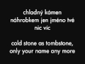 XIII.století - Elizabeth + Czech and English lyrics ...