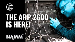 Video thumbnail for Korg NAMM 2020 | ARP 2600 FS | Thomann by Thomann Synthesizers