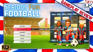 Serious Fun Football Gameplay + REVIEW - I Almost LOVED It...Just needs a Fix or Three