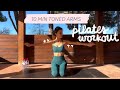 10MIN arm pilates workout // toned and slim arms // no equipment needed!