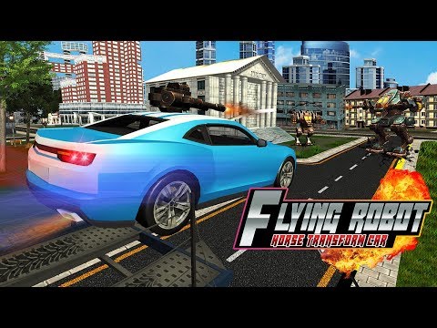 Flying Robot Horse Transform Car