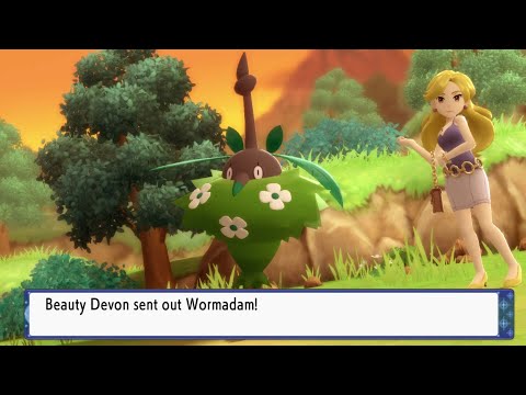 Where to find a trainer with Wormadon #46 - Pokemon Brilliant Diamond & Shining Pearl Remake