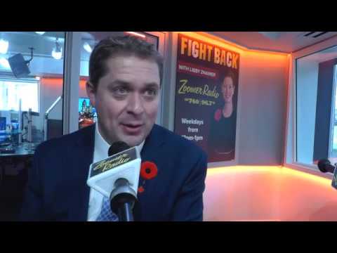 Libby Znaimer interviews Andrew Scheer on the Zoomer Week in Review -