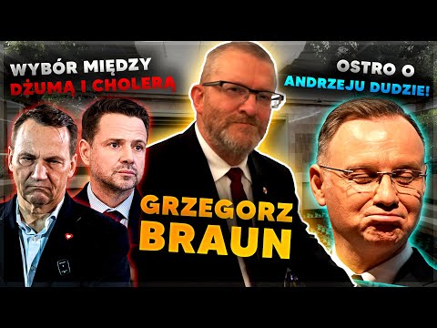 GRZEGORZ BRAUN RUGA PREZYDENTA DUDĘ: ZDRAJCA I DUREŃ! WYWIAD U CEJROWSKIEGO, NAJKA PRZED SĄDEM