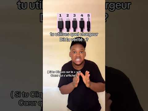 tu utilises quel chargeur ? #trend