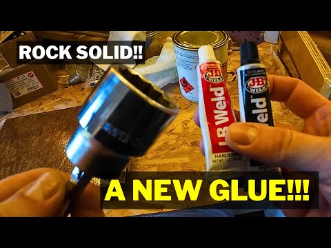 Using JB Weld To Stick My Metal Keel Winder Together