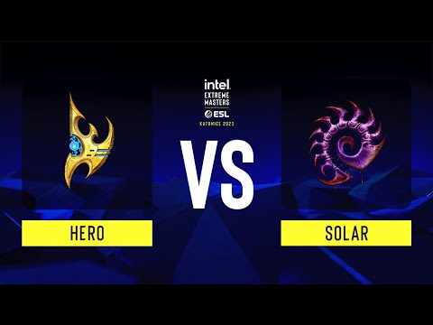 SC2 - herO vs Solar - IEM Katowice 2023 - Group C