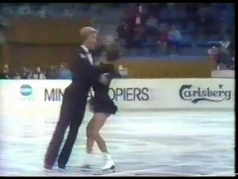 Torvill & Dean (GBR) - 1982 Worlds, Compulsory Dance (US, ESPN)