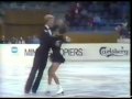 Torvill Dean GBR 1982 Worlds Compulsory Dance US ESPN