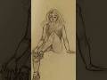 Yeah She S Fine Asthetic Artdrawing Fashion Sketch Sketching Sketchwithme Shorts Short Art