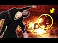 SMILEY MONSTER CONTROLLED ME AND THREW ME INTO A FIRE PIT!! (SCARY)