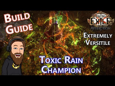 Toxic Rain Champion Build Guide - A Build For Everything - Path of Exile 3.23