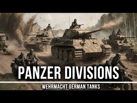 Fall Asleep To | The ENTIRE History of Panzer Divisions - Wehrmacht | WW2 Tanks | War Documentary