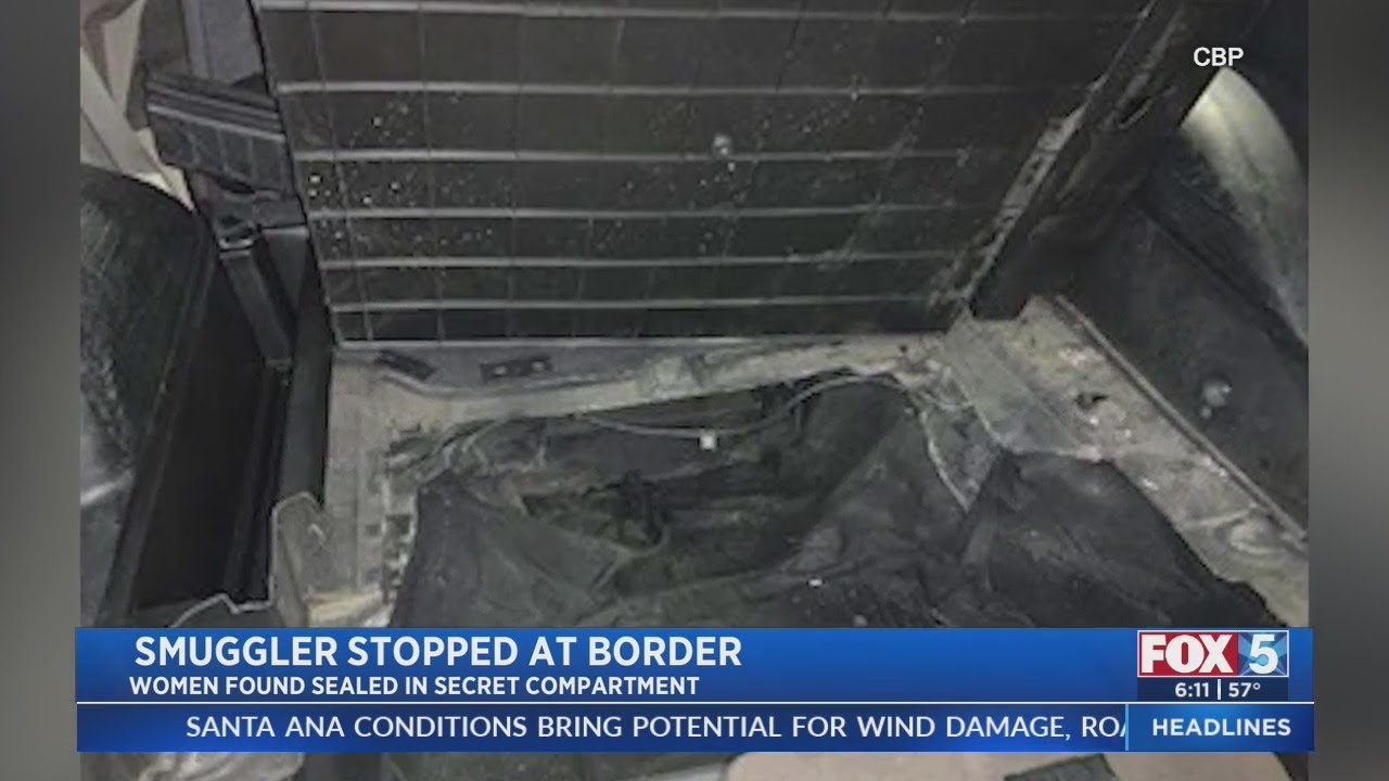 Alleged Smuggler Stopped At Border