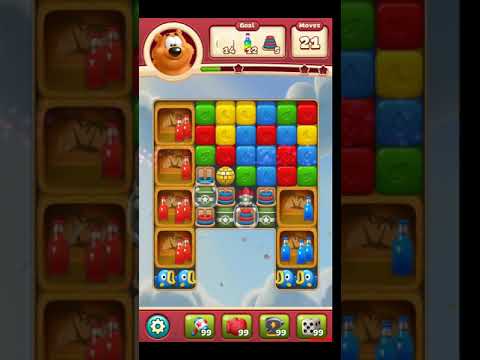 Toon Blast Level 2956 NO BOOSTERS - A S GAMING ✔