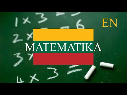LITHUANIAN LESSON 210 - MATEMATIKA