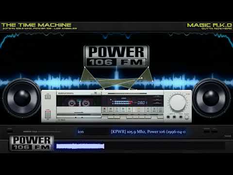 [KPWR] 105.9 Mhz, Power 106 (1996-04-03) Loco Mix with Speedy K & Richard Humpty Vission