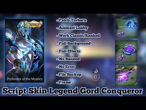 Script Skin Legend Gord Conqueror Full Backgrounds