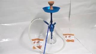 Кальян Kaya Shisha Clear ELOX 480 Pyramid Blue 2S, відеоогляд 1