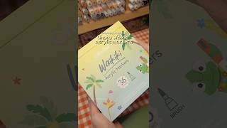 unbox & add details with Ohuhu Waikiki acrylic markers! 💛💚 #ohuhu #ohuhumarkers #acrylicmarkers