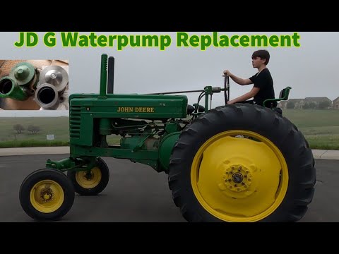 John Deere G Water Pump Replacement & First Drive