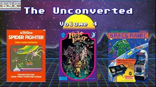 The Unconverted : Volume 4 (Spiderfighter/Night Knight/Space Panic/Atari/Arcade/MSX/Commodore 64)
