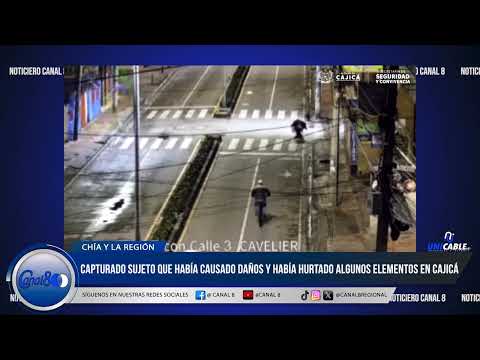 Importantes resultados en materia de seguridad en Cajicá Cundinamarca