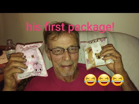 MY DAD OPENS A SQUISHY PACKAGE! + AMAZING DELITEFUL BOUTIQUE PACKAGE! Video