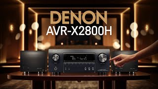 Video thumbnail for Denon AVR-X2800H Review 2025 | Best Mid-Range AV Receiver for Home Theater? | bysight by BYSIGHT