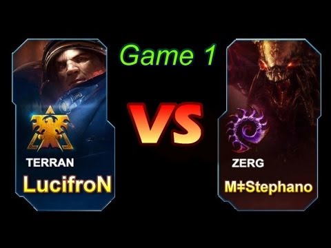 StarCraft 2 - MǂStephano[Z] vs  LucifroN [T] G1 - MSI WorldWide FR (Commentary)