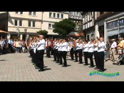 Werraland.net Vor Ort - Platzkonzert Johannisfest Eschwege 2010