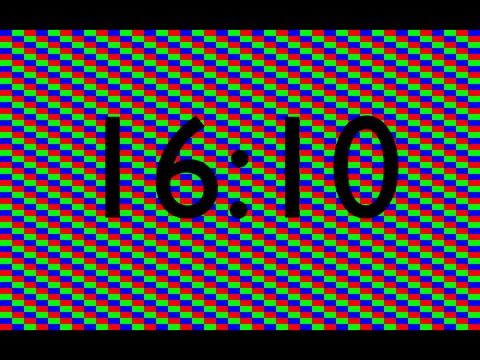 HD LCD Screen Burn In / Stuck Pixel Fix for Ratio 16:10 1hr Long