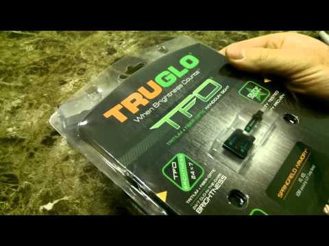 Xds sight upgrade: Truglo TFO