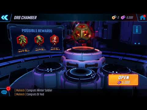 Marvel Strike Force : Premium Orb Opening