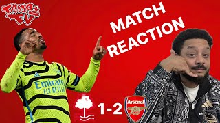 Nottingham Forest 1-2 Arsenal | Troopz Match Reaction | Can't Miss Those Chances Against Liverpool!!