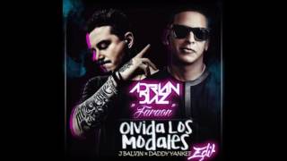 J Balvin Ft  Daddy Yankee - Pierde los modales ( Dj Adrian Diaz Edit 2016 )
