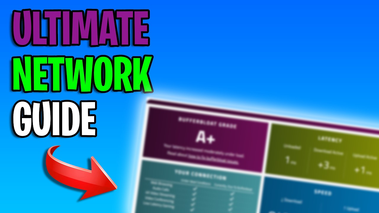 ULTIMATE NETWORKING GUIDE 2026 (Zero Packet Loss & Jitter)