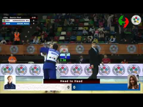 ZOUAK Rizlen ( MAR )   #   HERMANSSON Mia ( SWE )