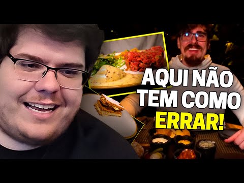 CASIMIRO REAGE: GABA NA MELHOR CHURRASCARIA DO BRASIL - FIGUEIRA RUBAIYAT | Cortes do Casimito