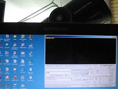 Driving a Telescope from a Serial Protocol Terminal Emulator.