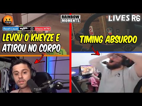 TIMING ABSURDO DO PALUH, RAZAH TILTOU NA FPL 🤬🤬 CLUTCH DO CAPELLI - MELHORES MOMENTOS LIVES R6