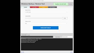 Windows Backup & Restore Tool v3