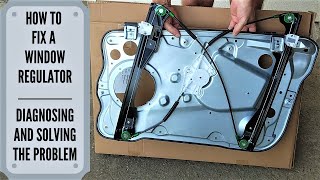 How To Fix A Window Regulator (Power Window)-Diagnostics and Solutions