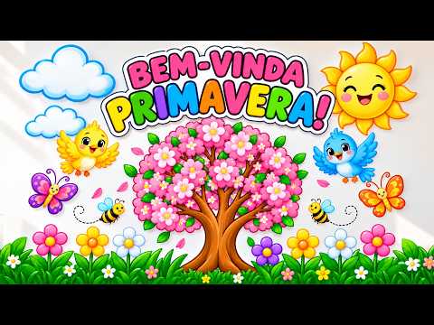 Painel de Primavera para Sala de Aula | Gira Educa