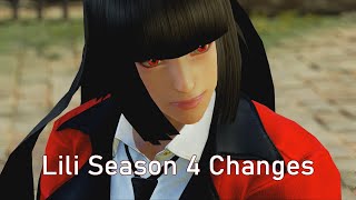Tekken 7 Lili Season 4 changes