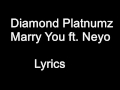 Diamond Platnumz – Marry You ft  Neyo Lyrics