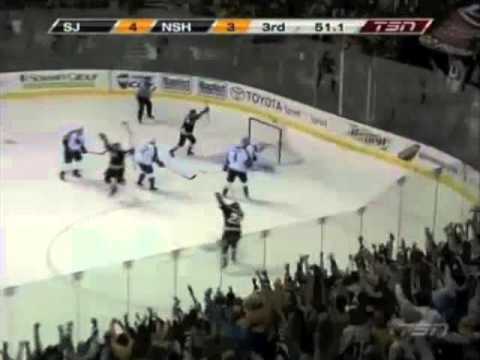 Patrick Rissmiller - 2007 Western Conference Quarterfinals Game One [San Jose vs Nashville]