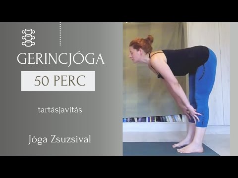 50 perc GERINCJÓGA - TARTÁSJAVÍTÁS - Jóga Zsuzsival