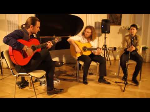 Alberto Funes, Vladimir Slobodin y Alexey Starodubtsev   Buleria