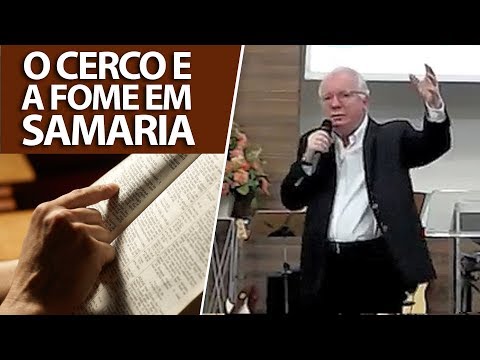 Estudo Bíblico sobre Eliseu e a fome em Samaria (2 reis 7) Paulo Seabra
